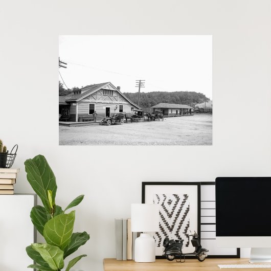 Magnolia, Mass. Bahnhof, 1906 Poster (Heimbüro)