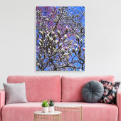 Magnolia, Masse der Buds Leinwanddruck (Insitu (Wohnzimmer))