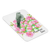 Magnolia Mississippi Liebe Mockingbird Magnet (Rechte Seite)