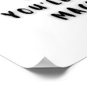 Magnolia Moment Watercolor Poster (Ecke)