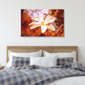 Magnolia Mood Leinwanddruck (Insitu (Schlafzimmer))