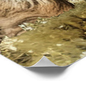 Magnolia & Moss Wedding Begrüßungszeichen Poster (Ecke)