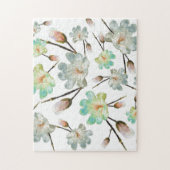 Magnolia Muster Jigsaw Puzzle (Vertikal)