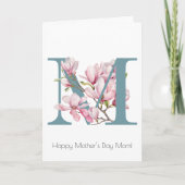 Magnolia Muttertagskarte Karte (Vorderseite)
