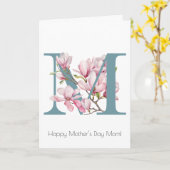 Magnolia Muttertagskarte Karte (Gelbe Blume)