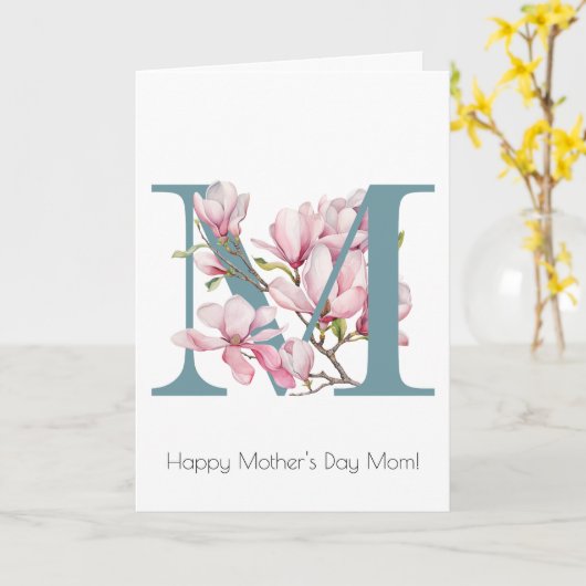 Magnolia Muttertagskarte Karte (Gelbe Blume)