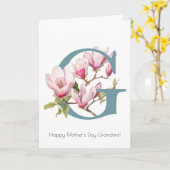 Magnolia Muttertagskarte Karte (Gelbe Blume)