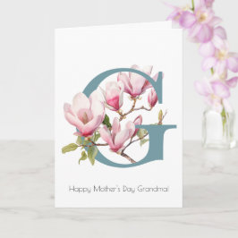 Magnolia Muttertagskarte Karte