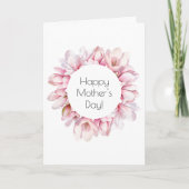 Magnolia Muttertagskarte Karte (Vorderseite)