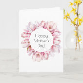 Magnolia Muttertagskarte Karte (Gelbe Blume)