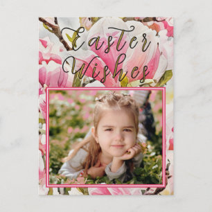 Magnolia Ostern Foto Postkarte