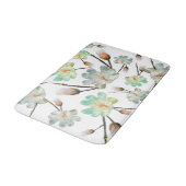 Magnolia Pattern Bath Mats Badematte (Schrägansicht)