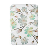 Magnolia Pattern Bath Mats Badematte (Vorderseite Vertikal)