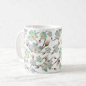 Magnolia Pattern Klassische Tasse (Vorderseite Links)