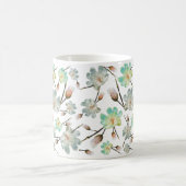 Magnolia Pattern Klassische Tasse (Mittel)