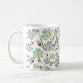 Magnolia Pattern Klassische Tasse (Links)
