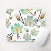 Magnolia Pattern Mousepad (Mit Mouse)