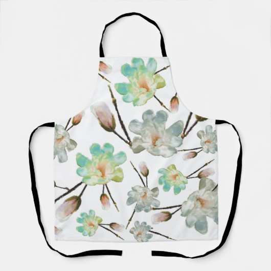Magnolia Pattern Schürze (Vorderseite)