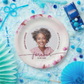 Magnolia Pink-Gedenkstätte Pappteller (Party)