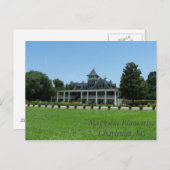 Magnolia Plantation Postkarte (Vorne/Hinten)