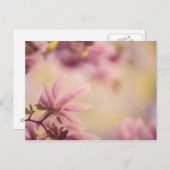 Magnolia Postkarte (Vorne/Hinten)