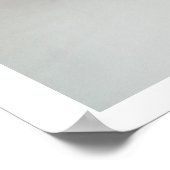 Magnolia Print White Blume Poster Print (Ecke)