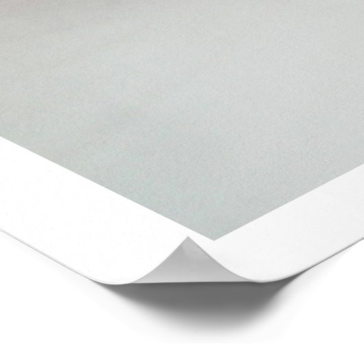 Magnolia Print White Blume Poster Print (Ecke)