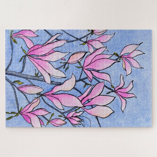Magnolia Puzzle (Horizontal)