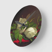 Magnolia Runde Wanduhr (Winkel)