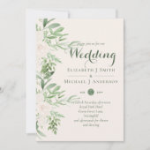 Magnolia Sage Green Floral Wedites (Vorderseite)
