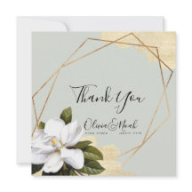 Magnolia Sage Wedding Vielen Dank