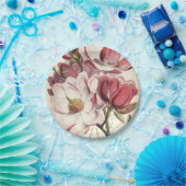Magnolia - Sammlung Botanicals Pappteller (Party)