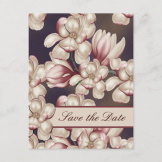 Magnolia Save the Date Wedding Magnolia Einladung