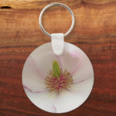 Magnolia Schlüsselanhänger Schöne Blume Schlüsselk (Vorderseite)