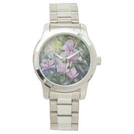 Magnolia Serenity - Florentiner Kunst - Lukian Armbanduhr