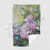 Magnolia Serenity - Florentiner Kunst - Lukian Golfhandtuch (Insitu)
