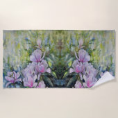 Magnolia Serenity - Florentiner Kunst - Lukian Strandtuch (Vorderseite)