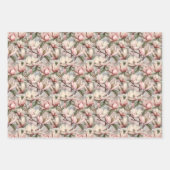 Magnolia-Set des Wrapping Paper Geschenkpapier Set (Vorderseite 2)