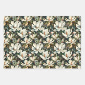Magnolia-Set des Wrapping Paper Geschenkpapier Set (Vorderseite)
