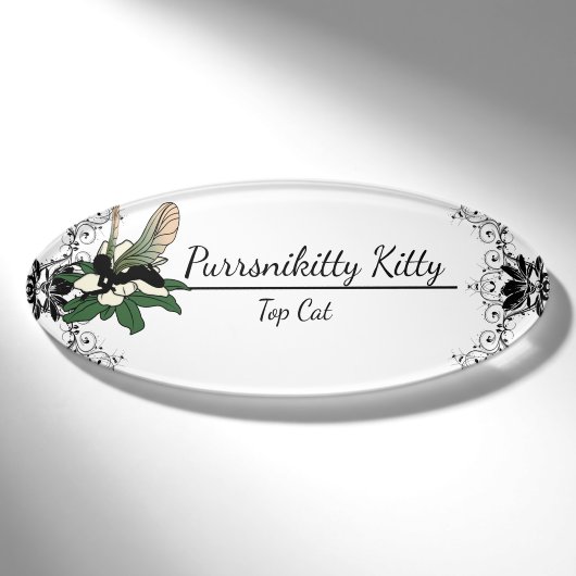 Magnolia Shadow Fairy Namenschild (Vorderseite)