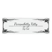 Magnolia Shadow Fairy Namenschild (Vorderseite)