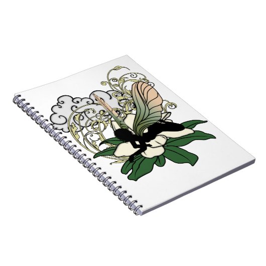 Magnolia Shadow Fairy Notizblock (Rechte Seite)