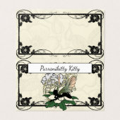 Magnolia Shadow Fairy Visitenkarten (Außenseite Aufgefaltet)