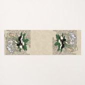 Magnolia Shadow Fairy Yogamatte (Rückseite (Horizontal))