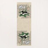 Magnolia Shadow Fairy Yogamatte (Rückseite)