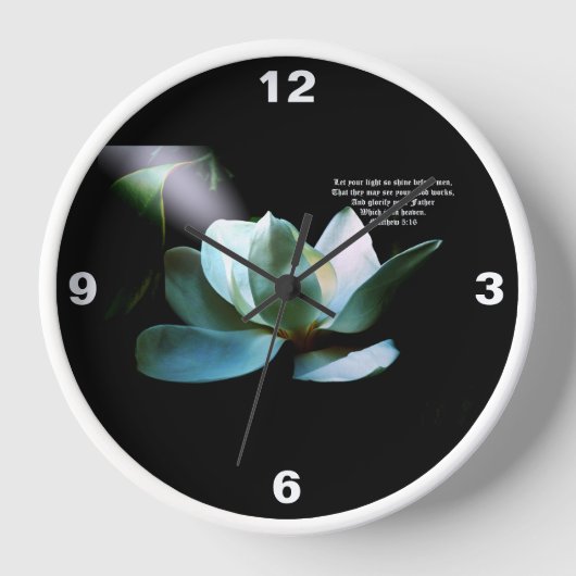 Magnolia Spotlight Matthew 5:16 Uhr (Vorderseite)
