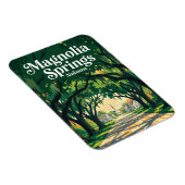 Magnolia Springs USA Magnet (Rechte Seite)