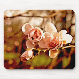 Magnolia-Stimmung in Rosa Mousepad