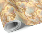 Magnolia Sunset Geschenkpapier (Rolleneckpunkt)