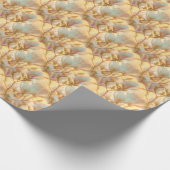 Magnolia Sunset Geschenkpapier (Ecke)